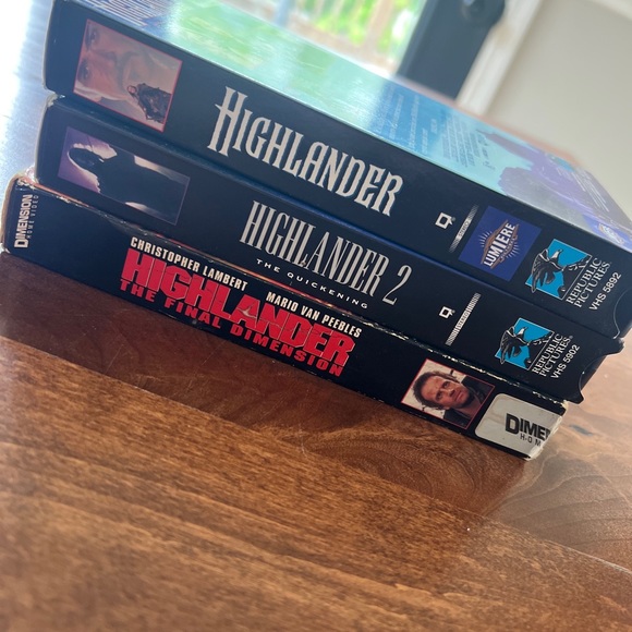 Highlander VHS set - Highlander, Highlander 2, Highlander Final Dimension - Picture 10 of 10